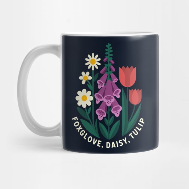 Foxglove Daisy Tulip by CreativeSage